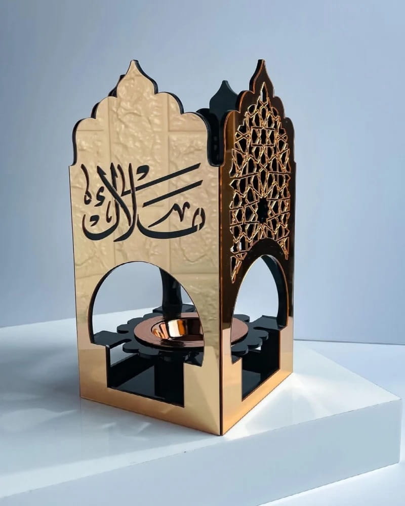Laser Cut Wooden Incense Burner