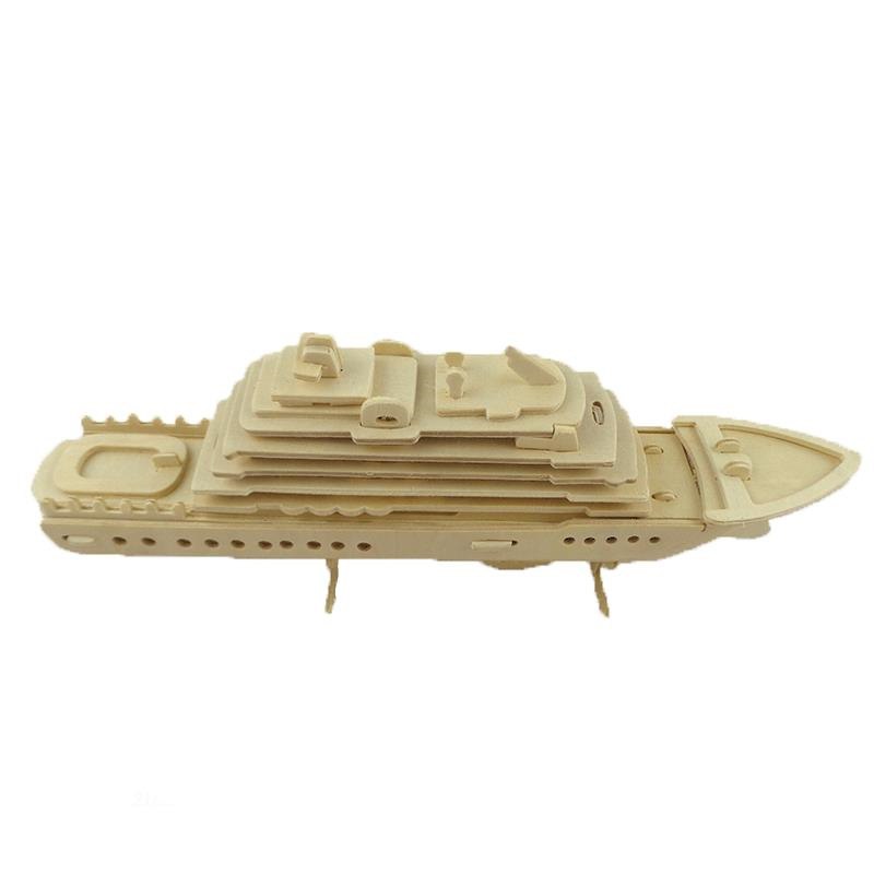 Laser Cut Cruise Liner Ship 3D Puzzle