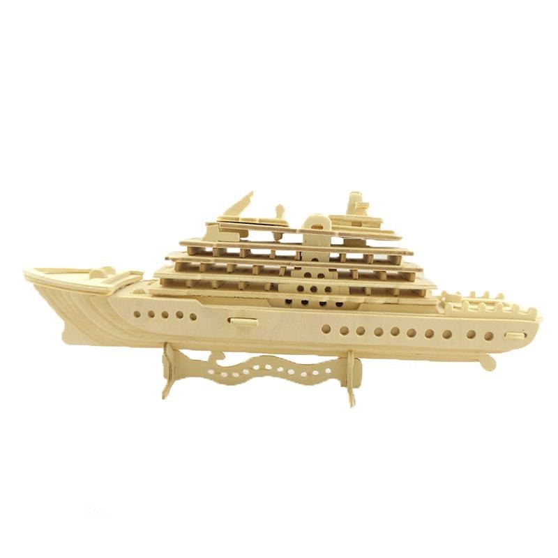 Laser Cut Cruise Liner Ship 3D Puzzle