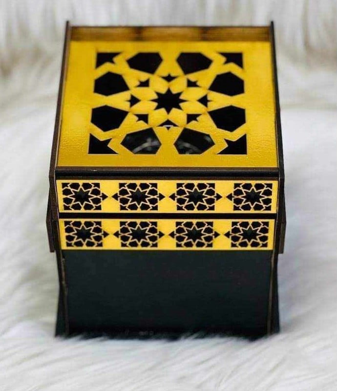 Laser Cut Acrylic Incense Burner Box