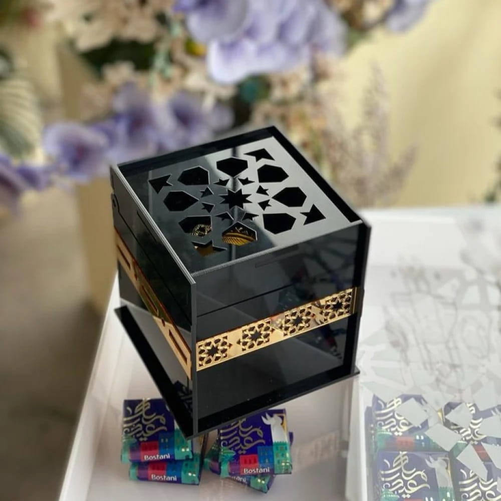 Laser Cut Acrylic Incense Burner Box