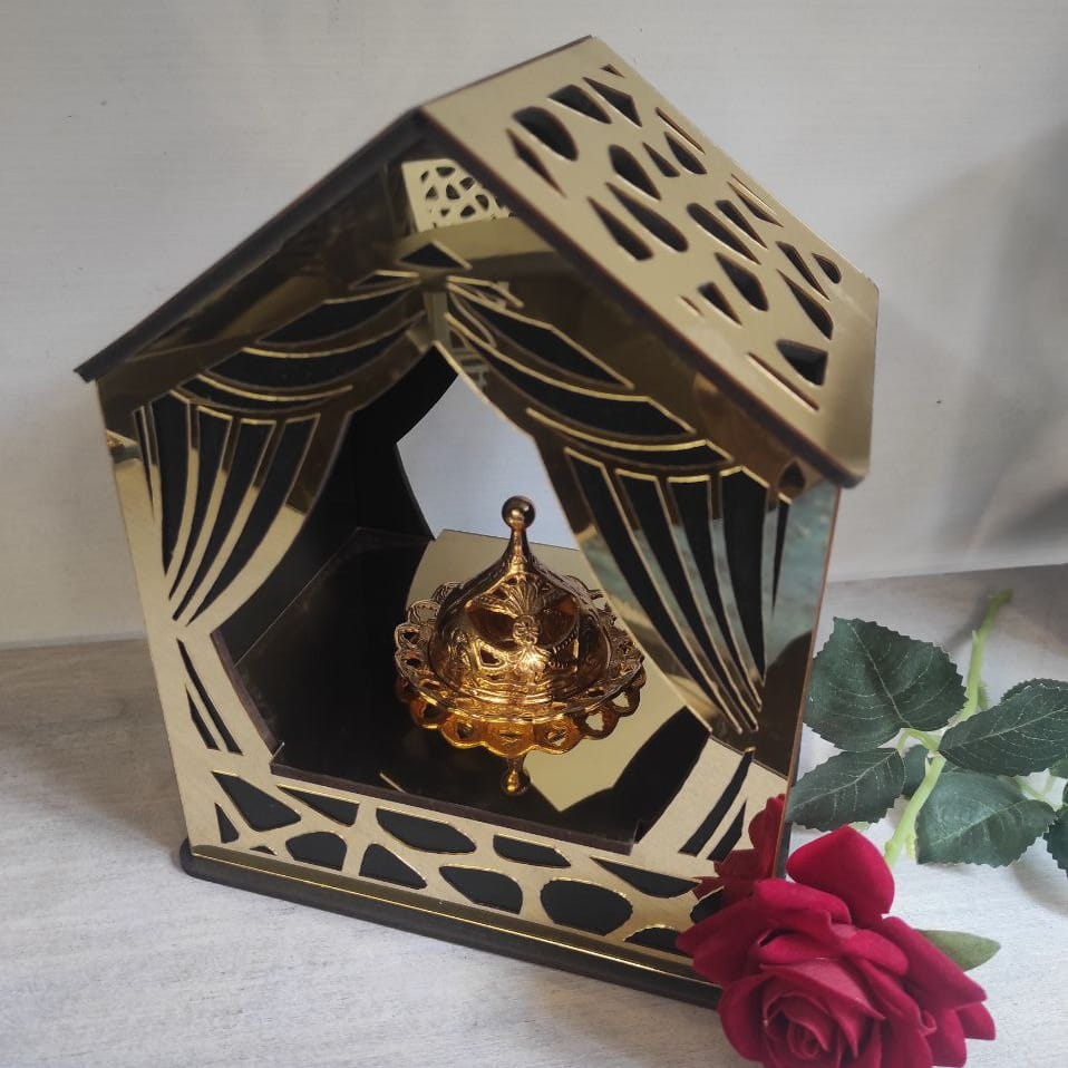 Laser Cut Arch Incense Burner