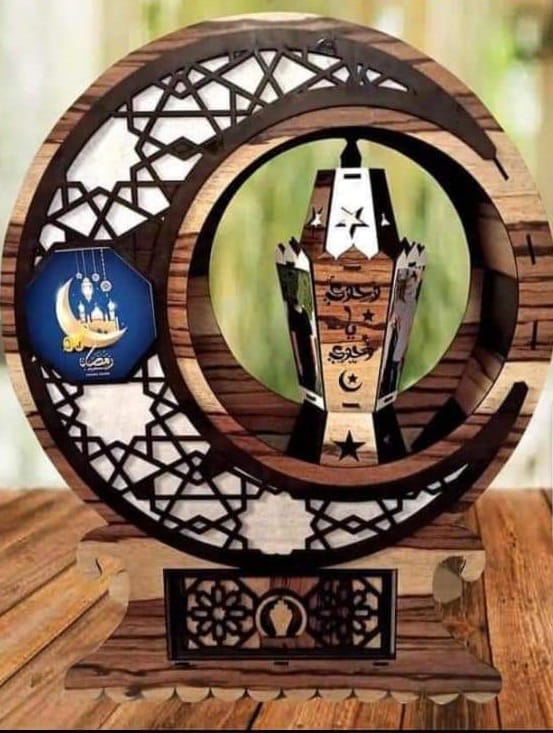 Laser Cut Crescent Moon Fanoos With Drawer