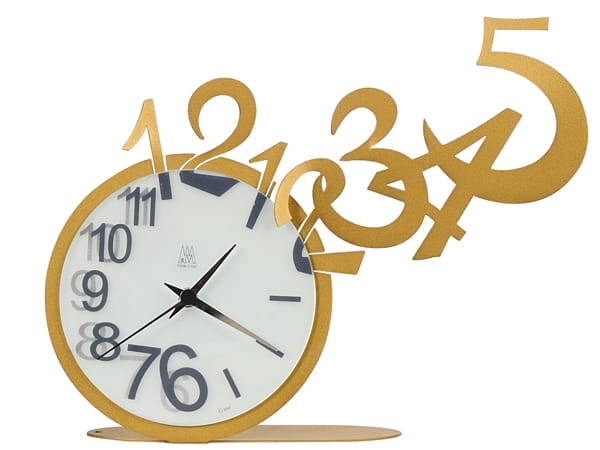 Laser Cut Jumping Out Numbers Wall Clock