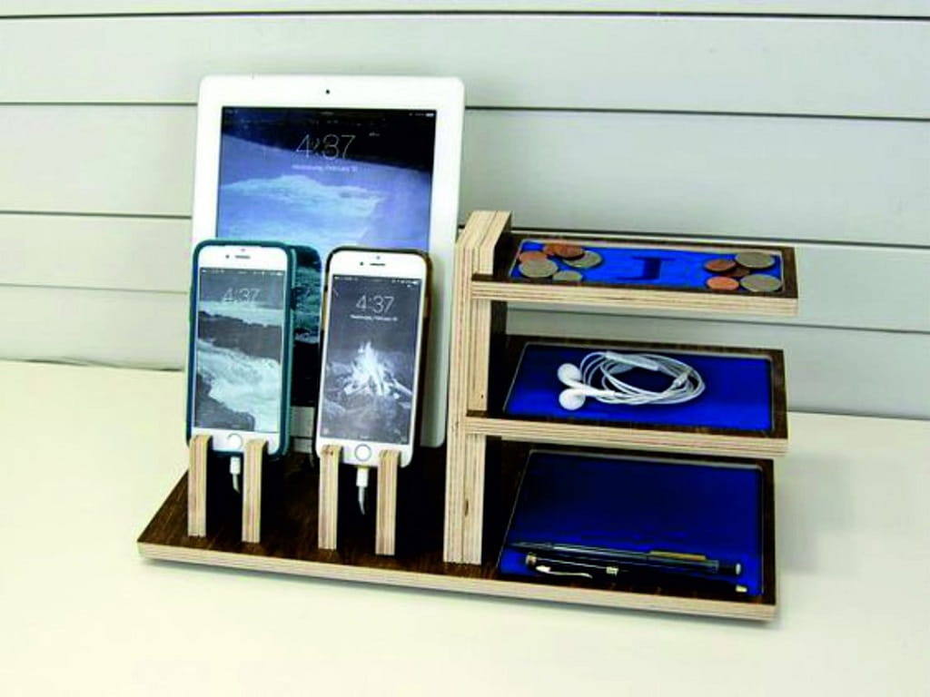Laser Cut Multi Charging Docking Station