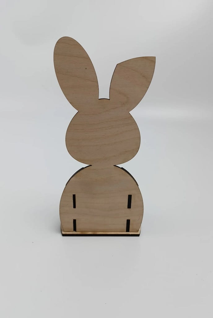 Laser Cut Kinder Surprise Bunny Egg Holder