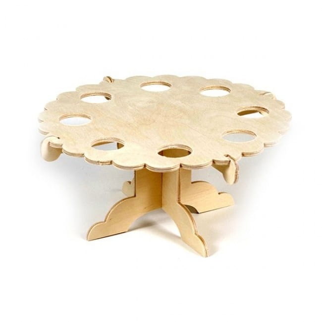 Laser Cut Easter Egg Holder Table Stand