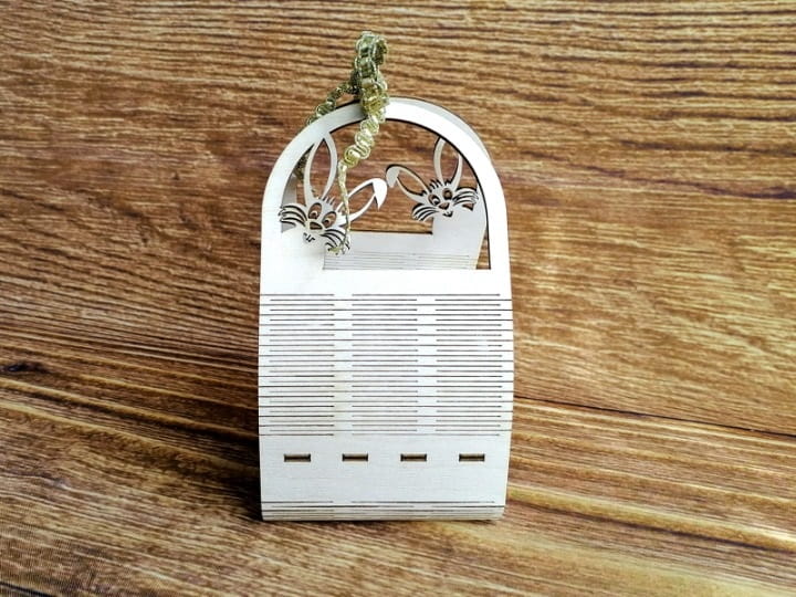 Laser Cut Kinder Surprise Easter Basket