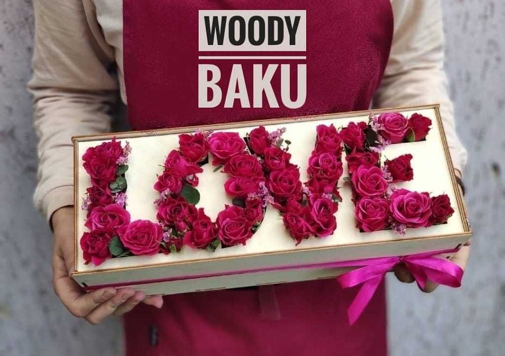 Laser Cut Deep Love Rose Box