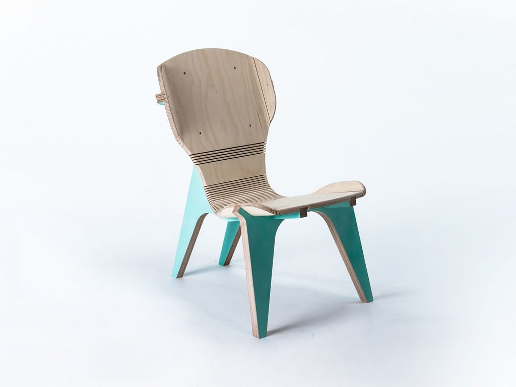 Laser Cut Wooden Chair Template