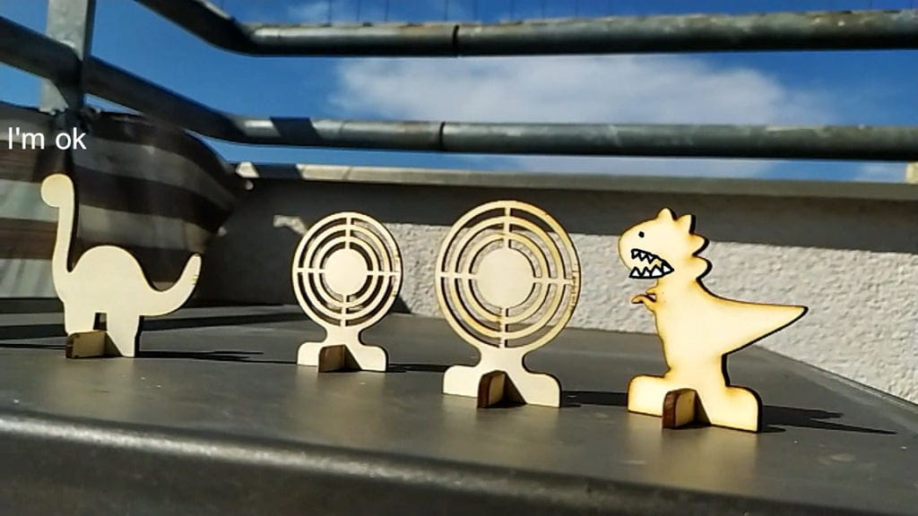 Laser Cut Wooden Shooting Targets