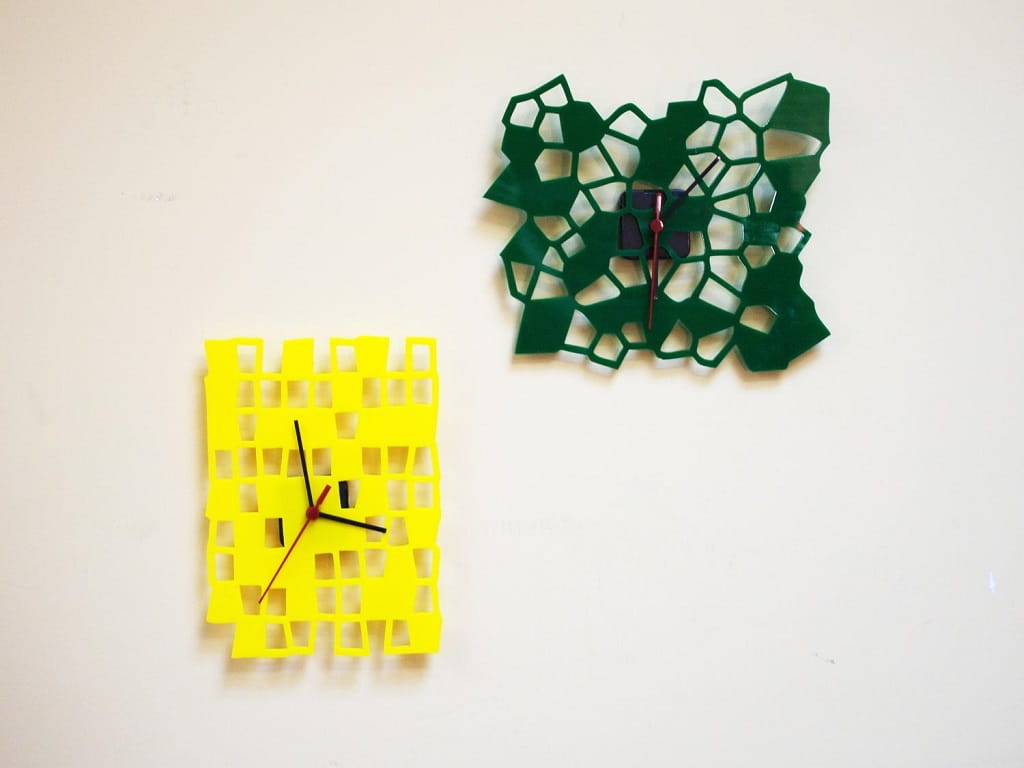 Laser Cut Creative Acrylic Wall Clocks