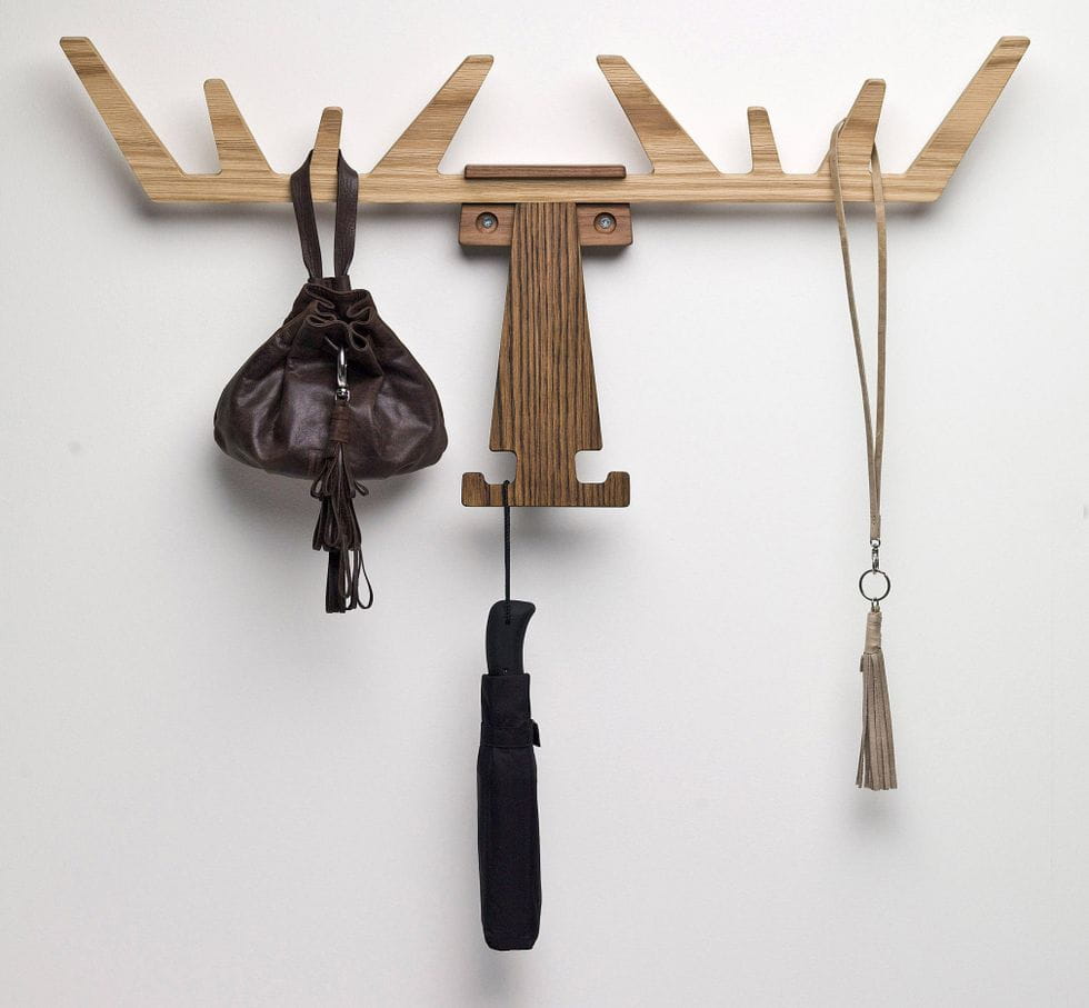 Laser Cut Moose Antler Moose Head Coat Rack