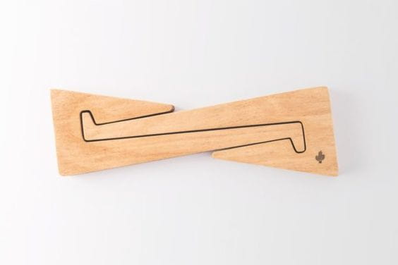 Laser Cut Wooden Desktop Laptop Stand