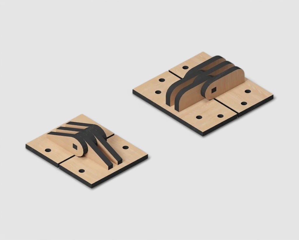 Laser Cut Bisagras Wooden Hinge For Box
