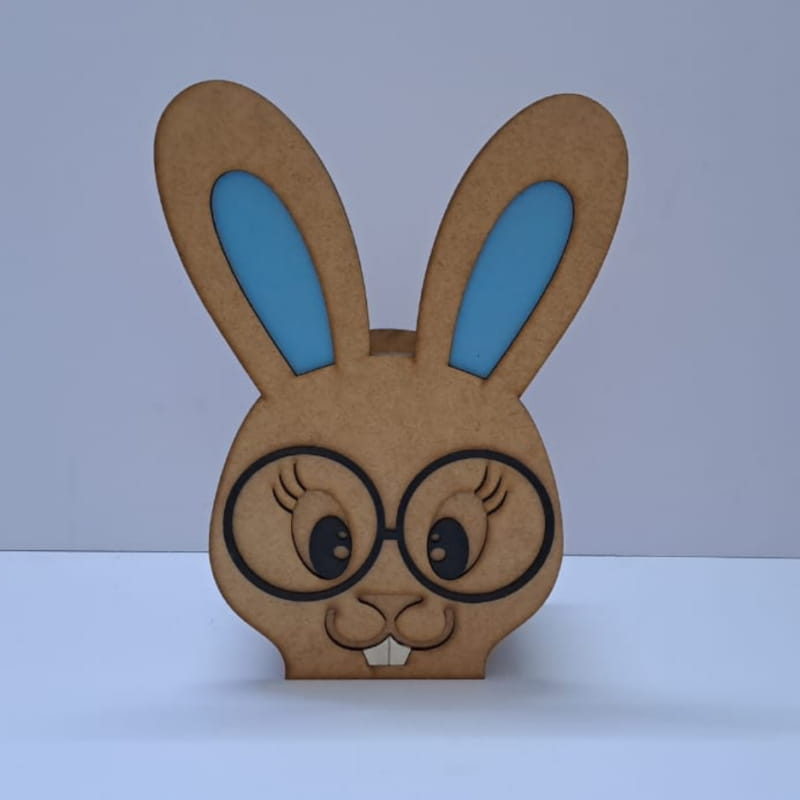 Laser Cut Bunny Easter Basket