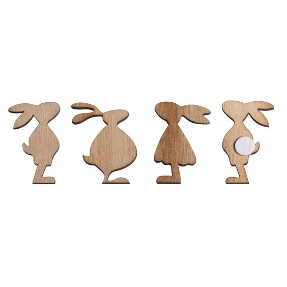 Laser Cut Easter Bunny Rabbit Craft Ornament