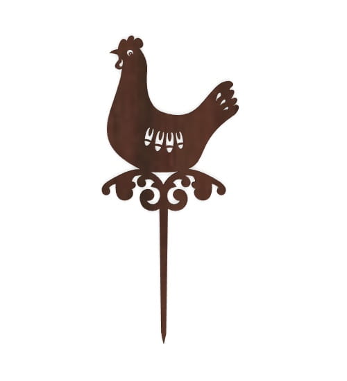 Laser Cut Easter Chicken Cake Topper