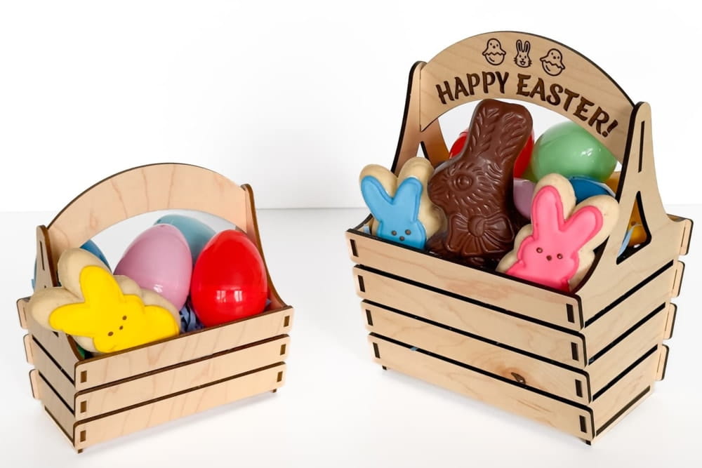 Laser Cut Easter Gift Basket