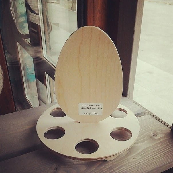 Laser Cut Simple Easter Egg Holder