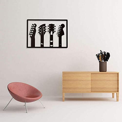 Laser Cut Music Guitars Wall Art Frame