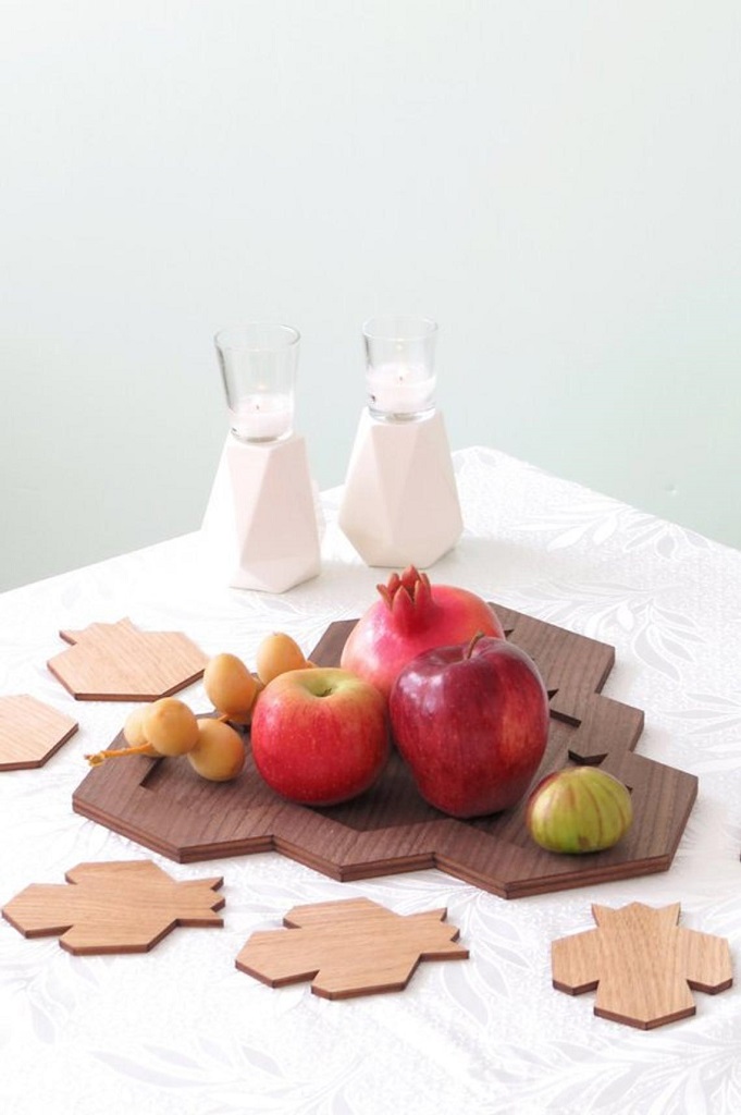 Laser Cut Pomegranate Puzzle Toy Game