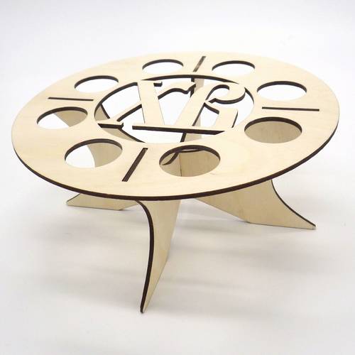 Laser Cut Easter Egg Holder and Cake Stand