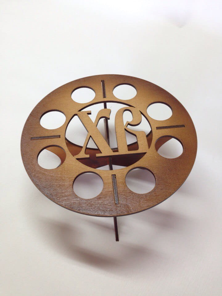 Laser Cut Easter Egg Holder and Cake Stand