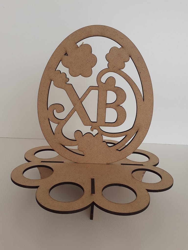 Laser Cut Kinder Surprise Egg Holder Stand
