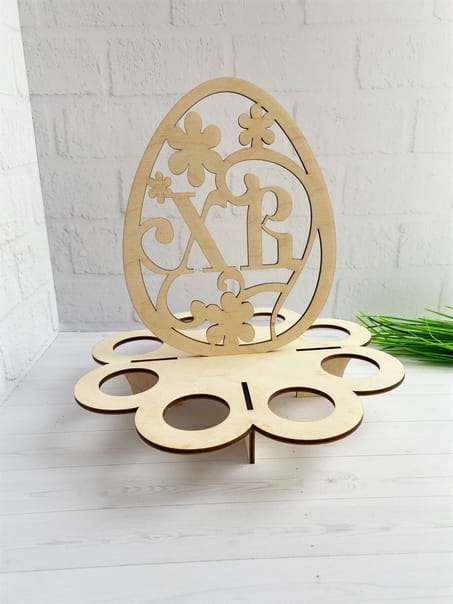 Laser Cut Kinder Surprise Egg Holder Stand