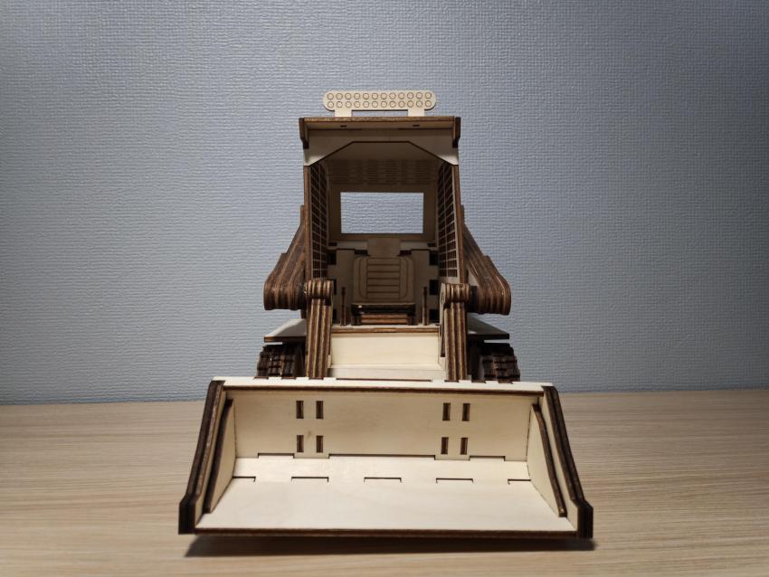 Laser Cut Bobcat Skid Steer Loader 3D Puzzle