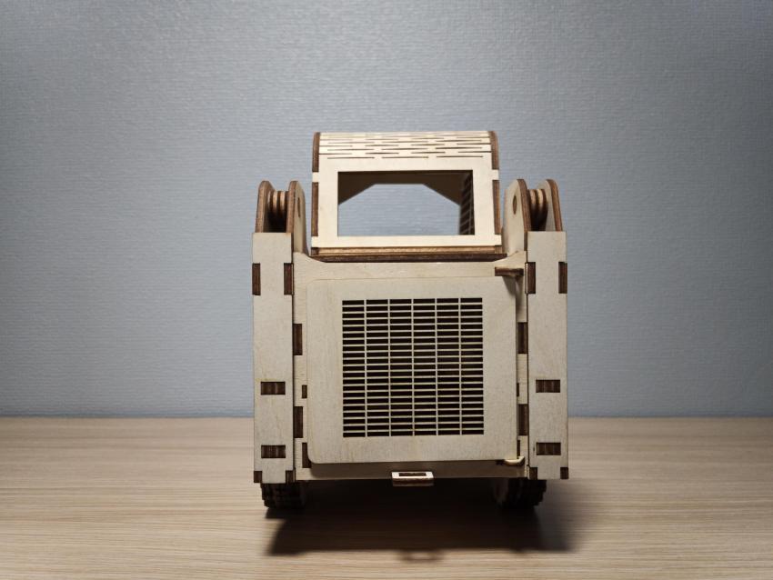 Laser Cut Bobcat Skid Steer Loader 3D Puzzle