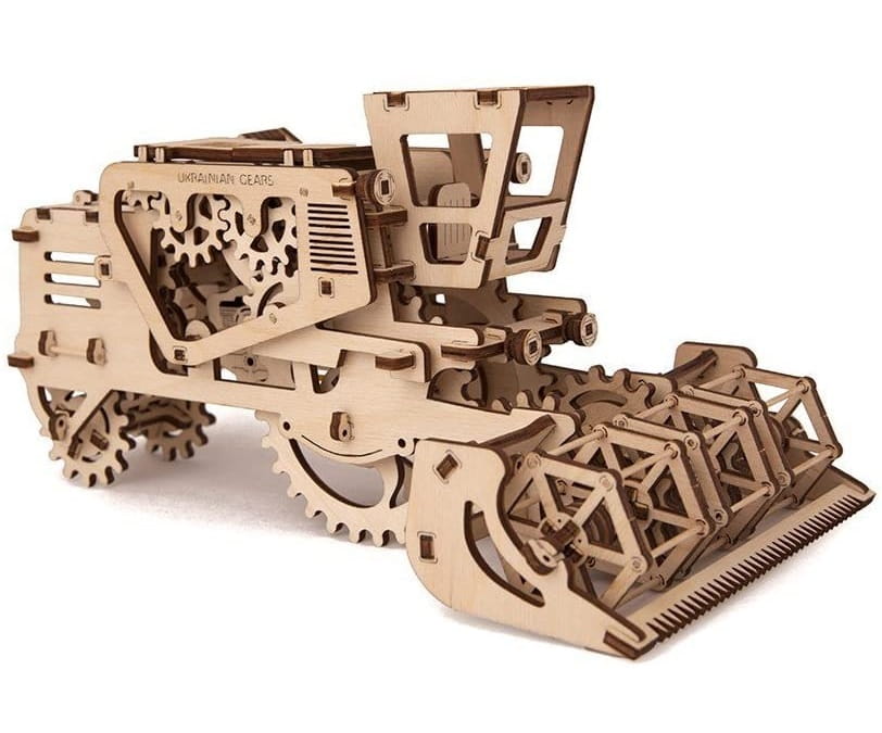 Laser Cut Combine Harvester 3D Puzzle