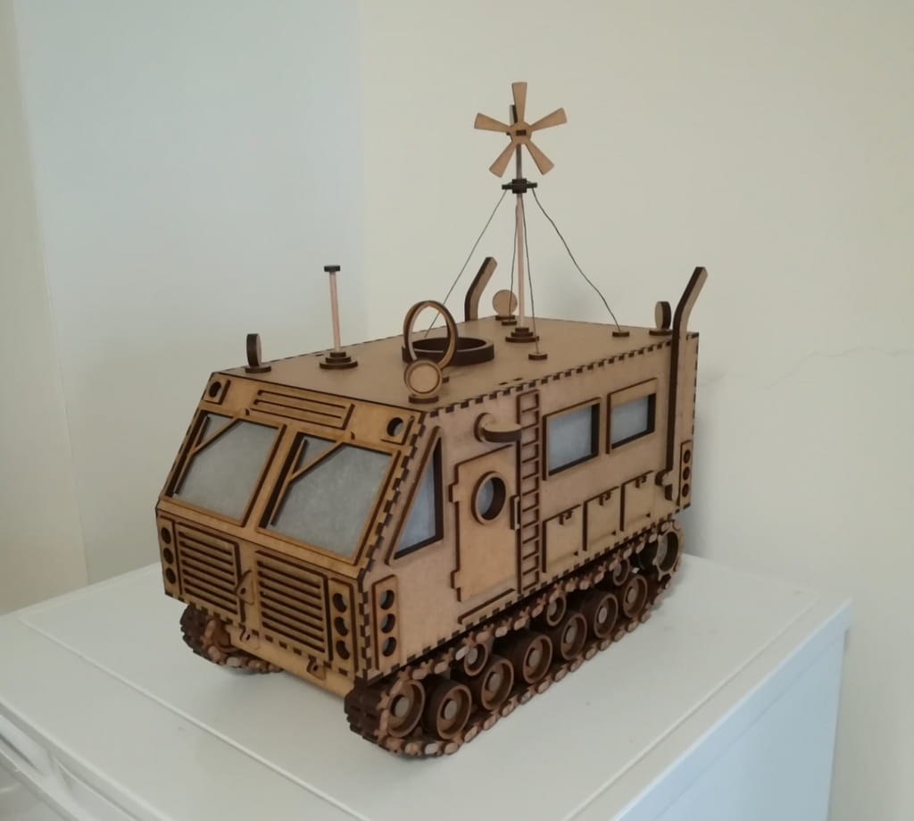 Laser Cut Kharkovchanka 3D Wood Puzzle