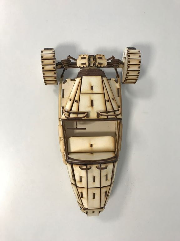 Laser Cut Morgan 3 Wheeler Wooden Puzzle Kit