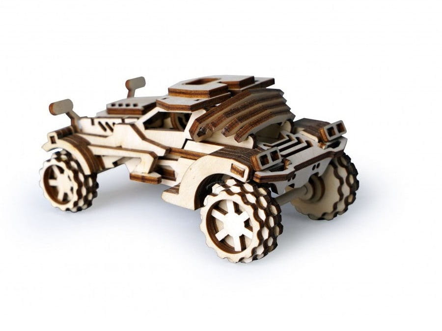 Laser Cut Scorpio Toy Car 3D Wood Puzzle