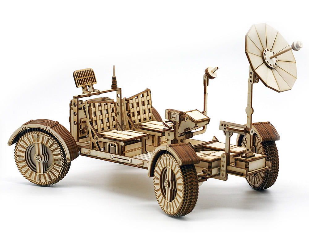 Laser Cut Lunar Roving Vehicle 3D Puzzle