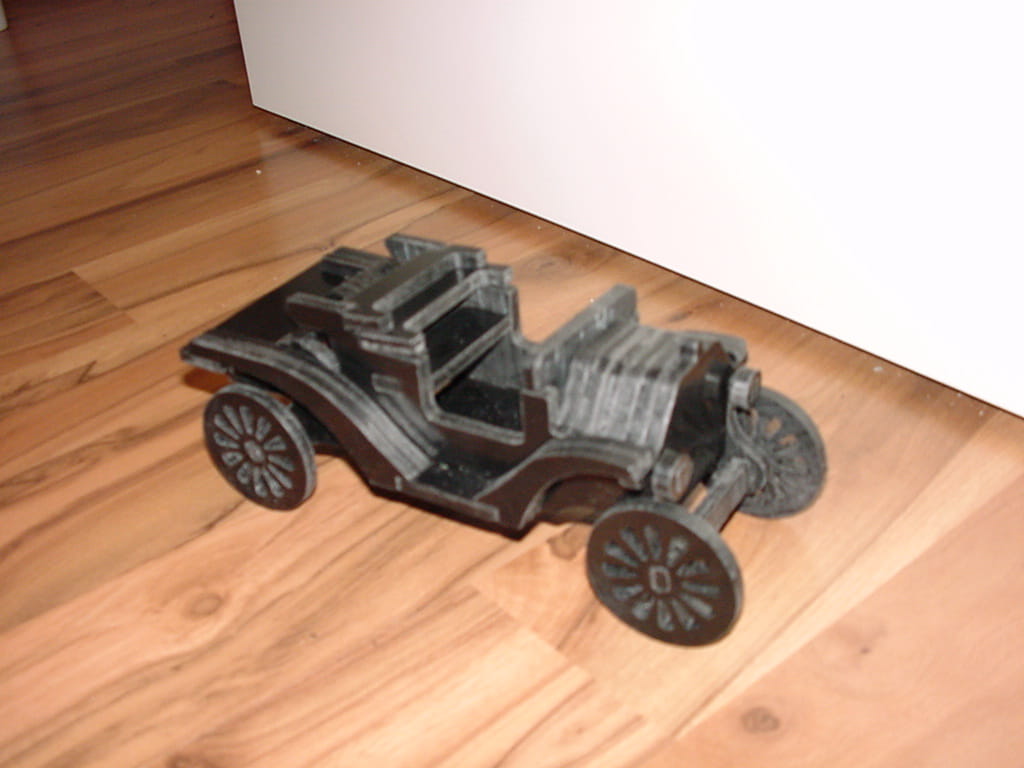 Laser Cut Ford T 3D Puzzle Toy Car