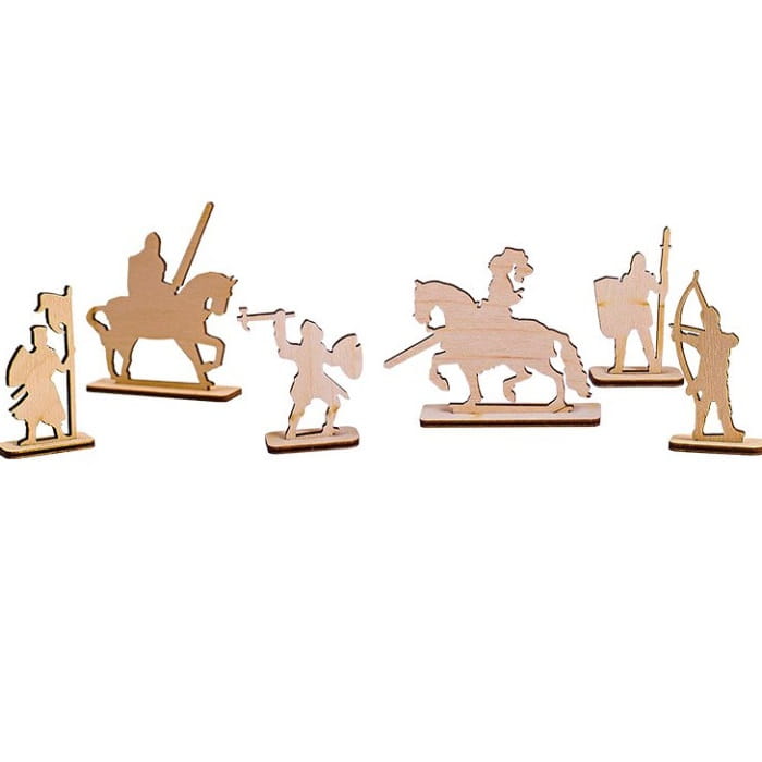 Laser Cut Toy Army Soldiers Playset