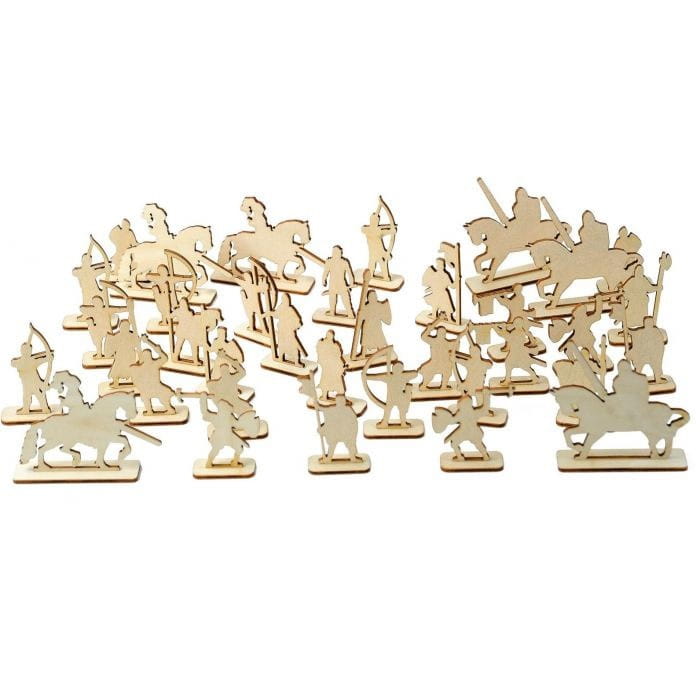 Laser Cut Toy Army Soldiers Playset