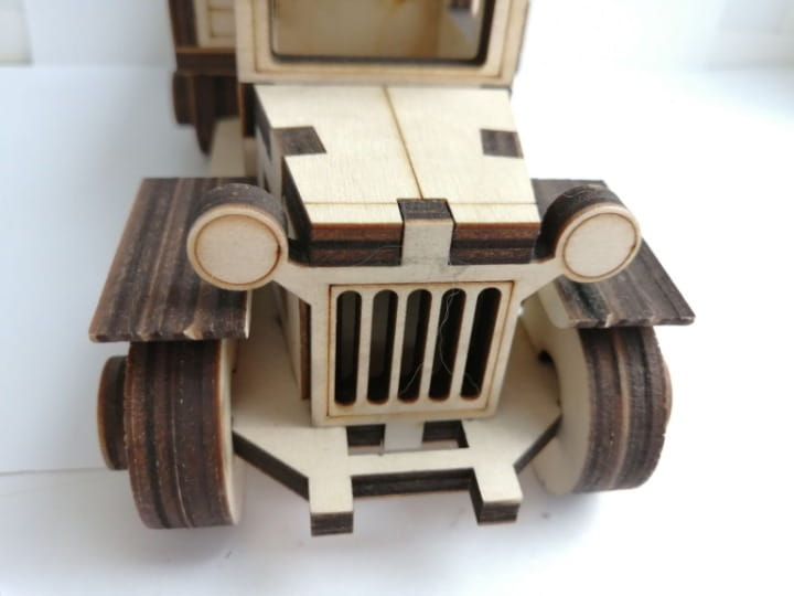 Laser Cut Gaz AA Cargo Truck 3D Puzzle