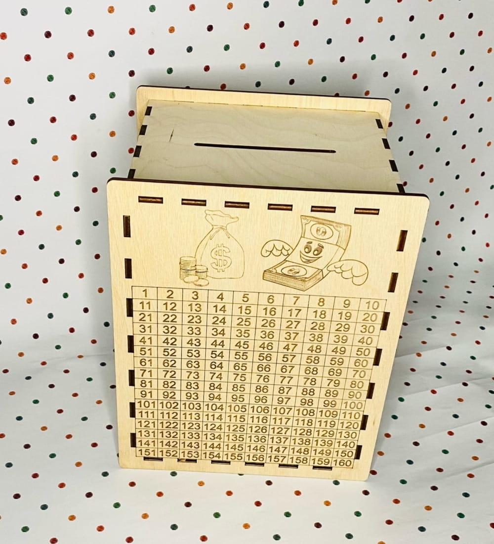 Laser Cut 365 Days Money Saving Box