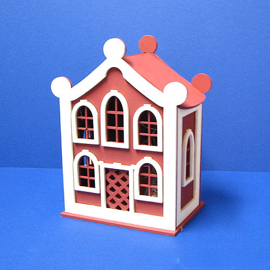 Laser Cut House Piggy Bank for Kids