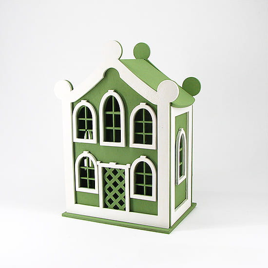 Laser Cut House Piggy Bank for Kids