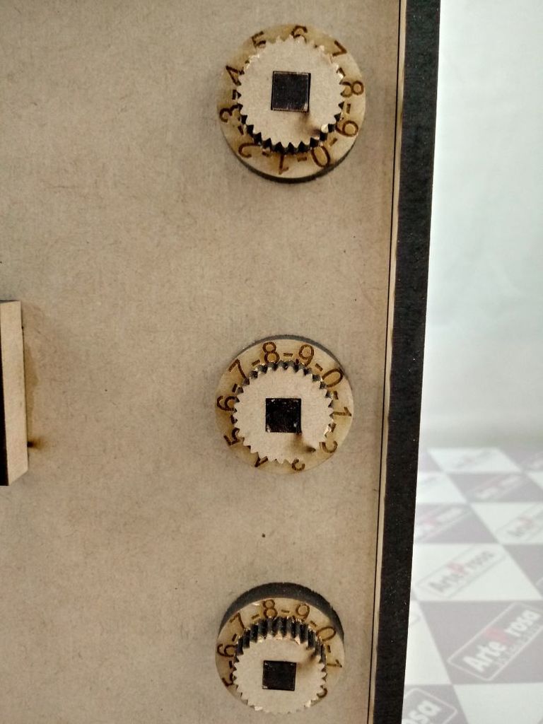Laser Cut Money Safe Box for Kids
