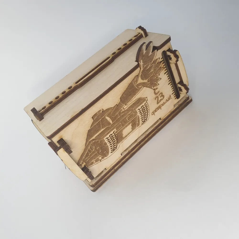 Laser Cut October Revolution Day Money Saving Box
