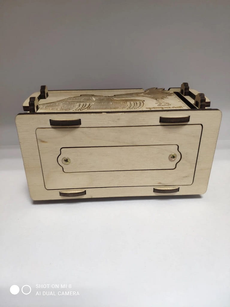 Laser Cut October Revolution Day Money Saving Box