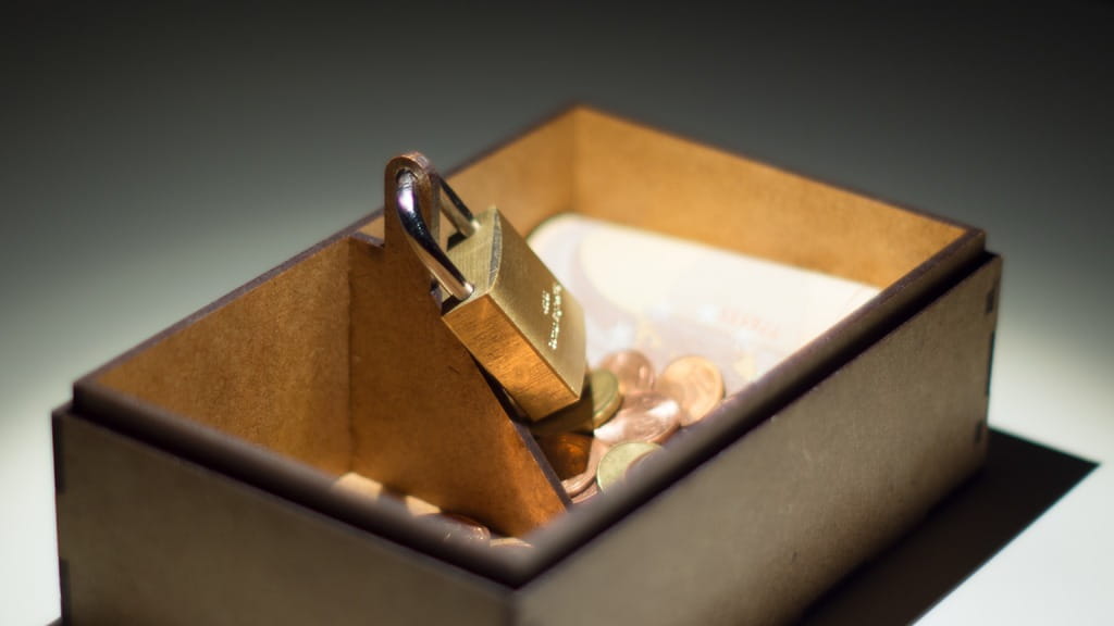 Laser Cut Wooden Donation Box