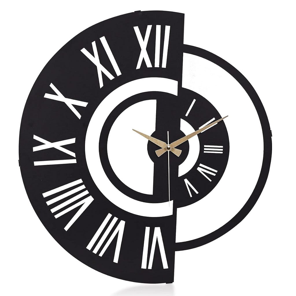 Laser Cut Modern Wall Clock for Living Room