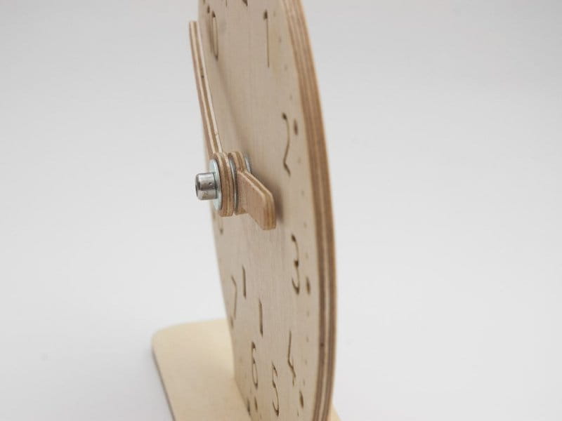 Laser Cut Kids Learning Wall Clock